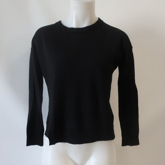 Womens Zadig & Voltaire 100% Wool Black Sweater S - Picture 1 of 6